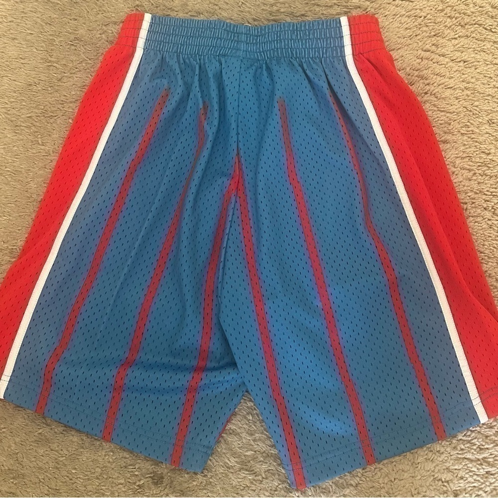 Mens Mitchell & Ness NBA RELOAD SHORTS - HOUSTON ROCKETS 1996 size S Small - Picture 5 of 7